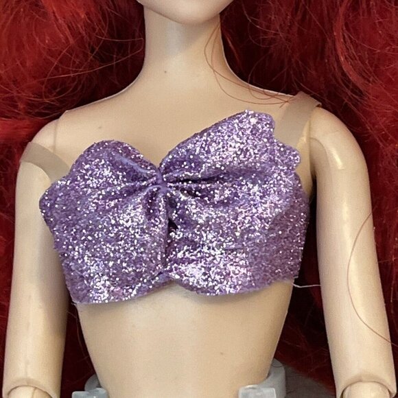 Vintage 90's Disney Store The Little Mermaid Ariel Barbie w/outfit - Picture 3 of 16